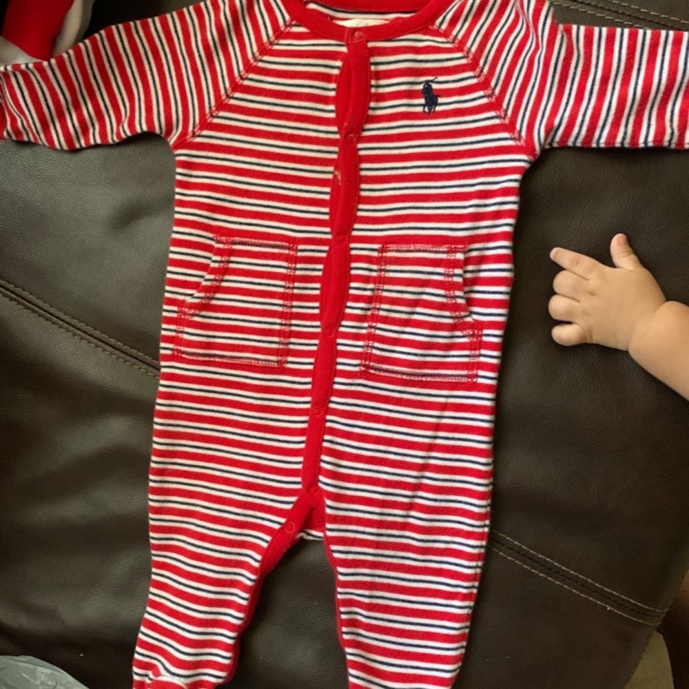 Size 6 months baby boy polo Ralph Lauren outfits